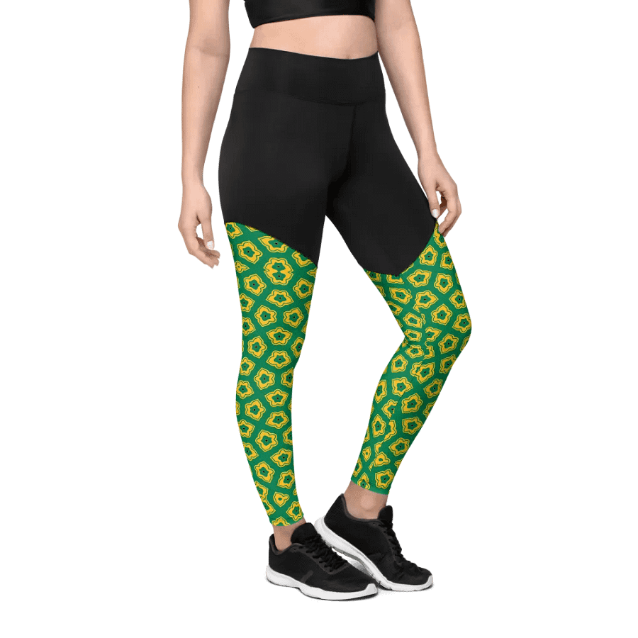 Symmetric Starburst Sports Leggings product image (9)