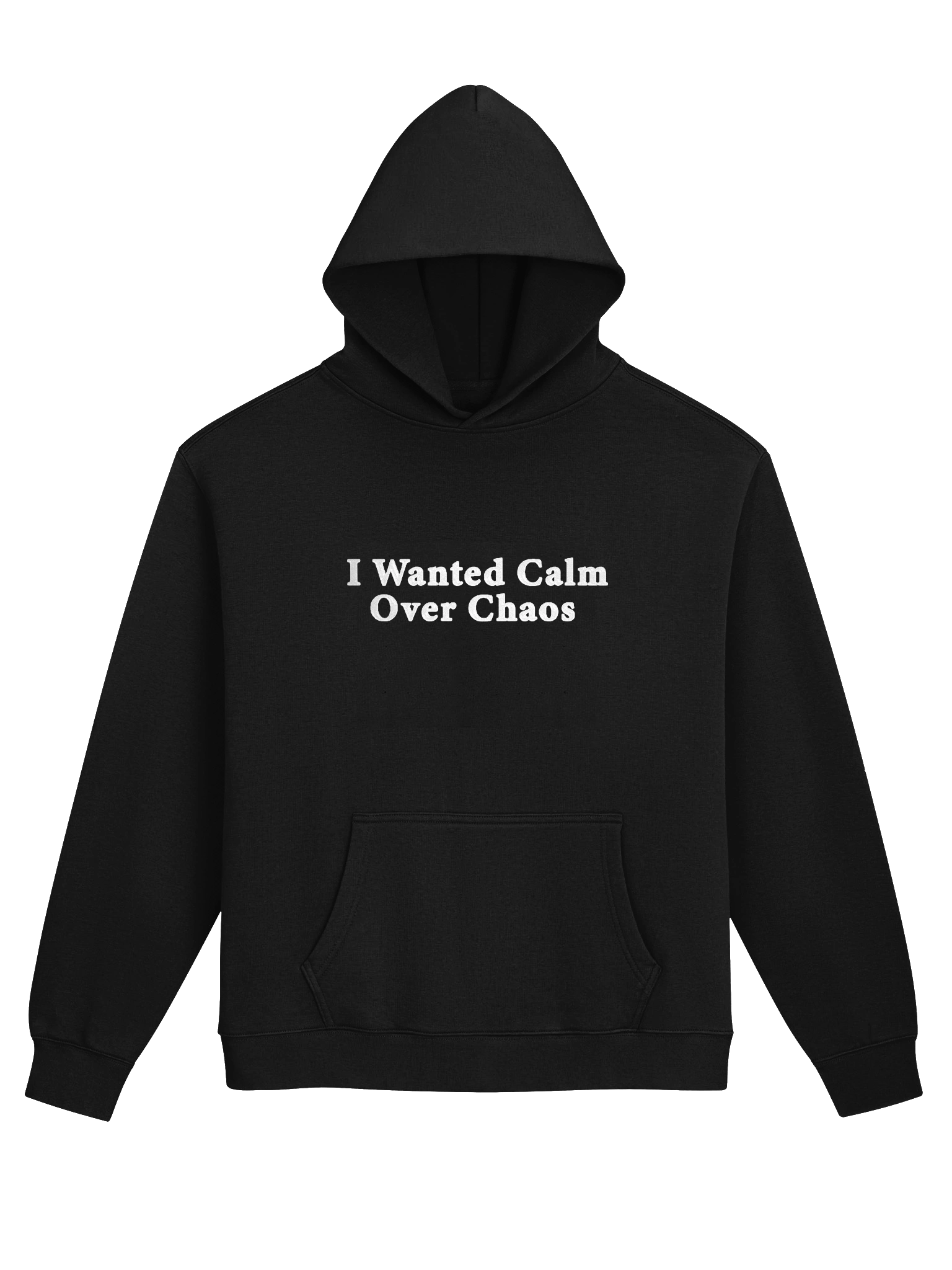 I wanted Calm Over Chaos Embroidered Hoodie product image (1)