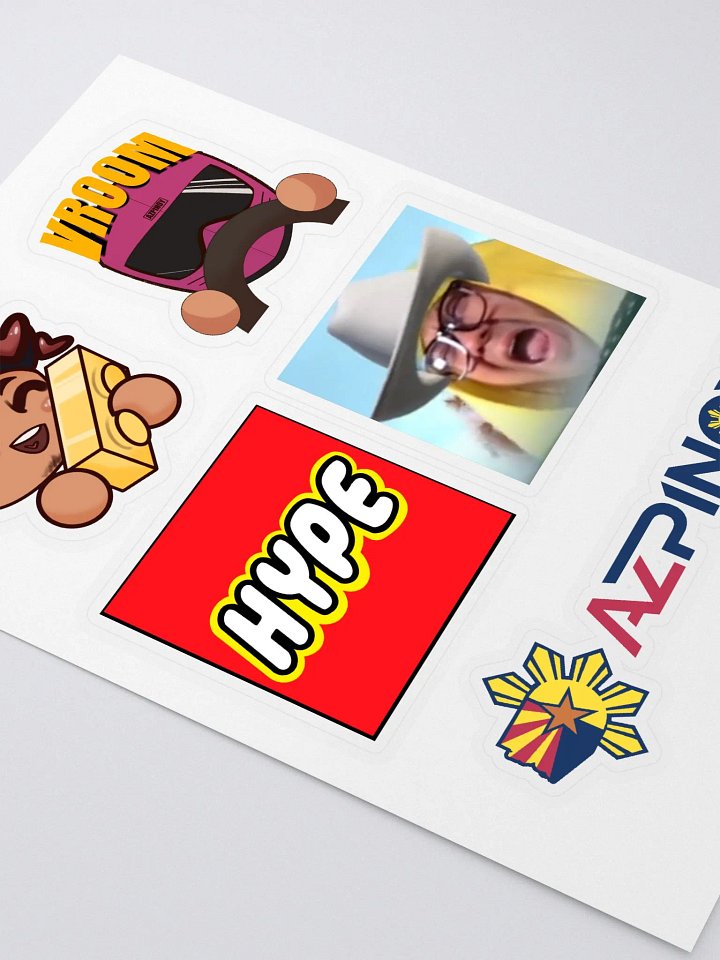 AZpinoy Sticker Sheet product image (2)