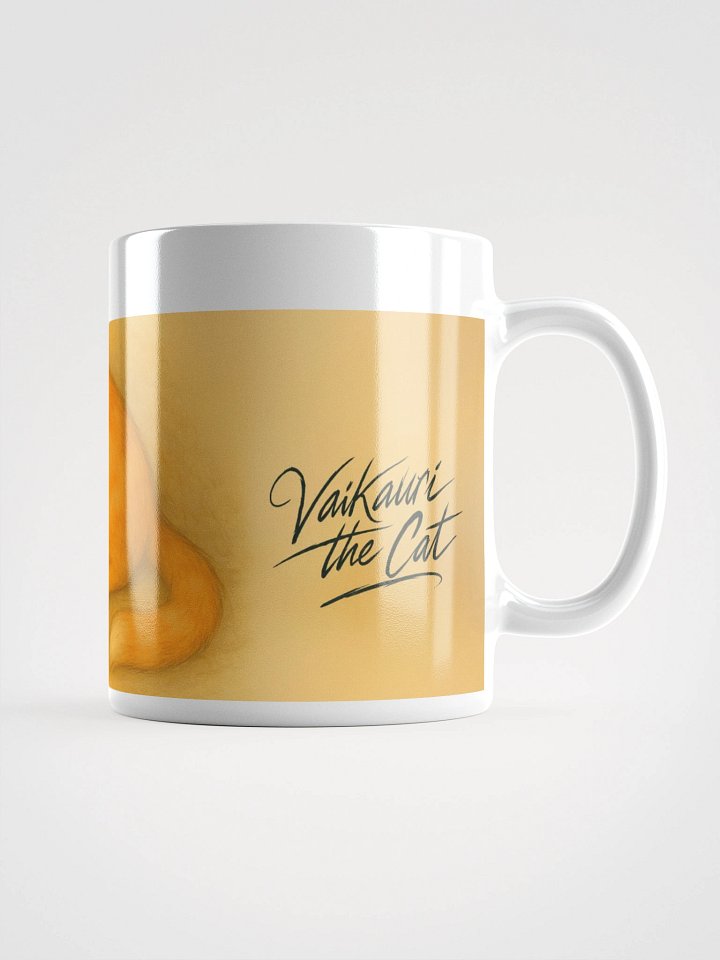 Vaikauri the Cat White Glossy Mug product image (2)