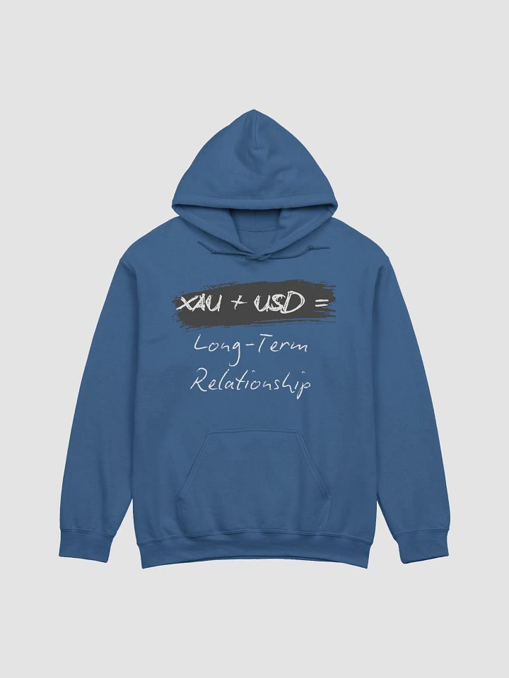 XAU + USD = Long-Term Relationship (Unisex Hoodie) product image (3)