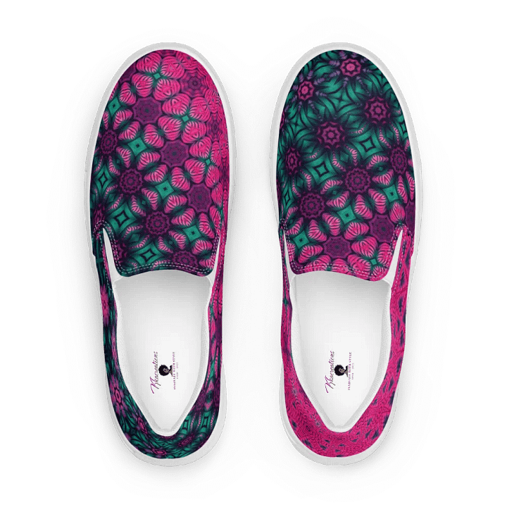 Fractal Blossom Slip-Ons product image (1)