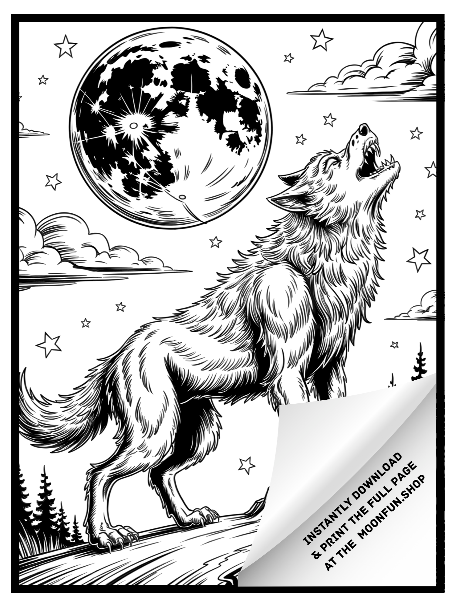 👨‍👩‍👧 Ultimate Family Halloween Bundle – 300+ Coloring Pages for All Ages product image (9)