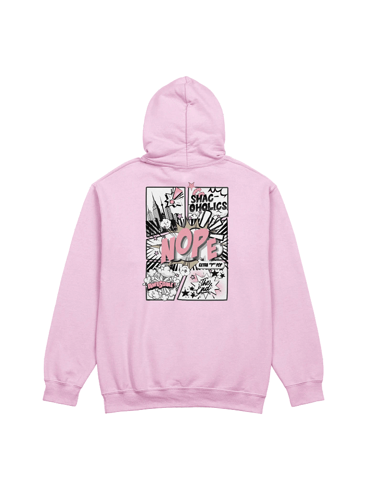 Explosive Pink NoPe Shac-oholics Hoodie product image (18)