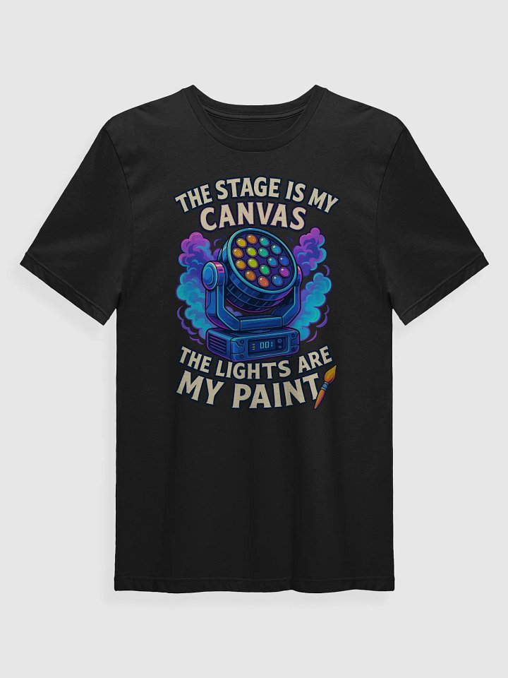 Theatrically Jerry: "The Stage Is My Canvas, The Lights Are My Paint" Graphic Tee product image (4)