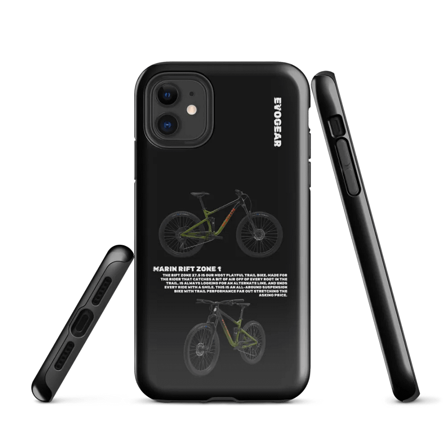 Black Marin Rift Zone 1 iPhone Case product image (1)