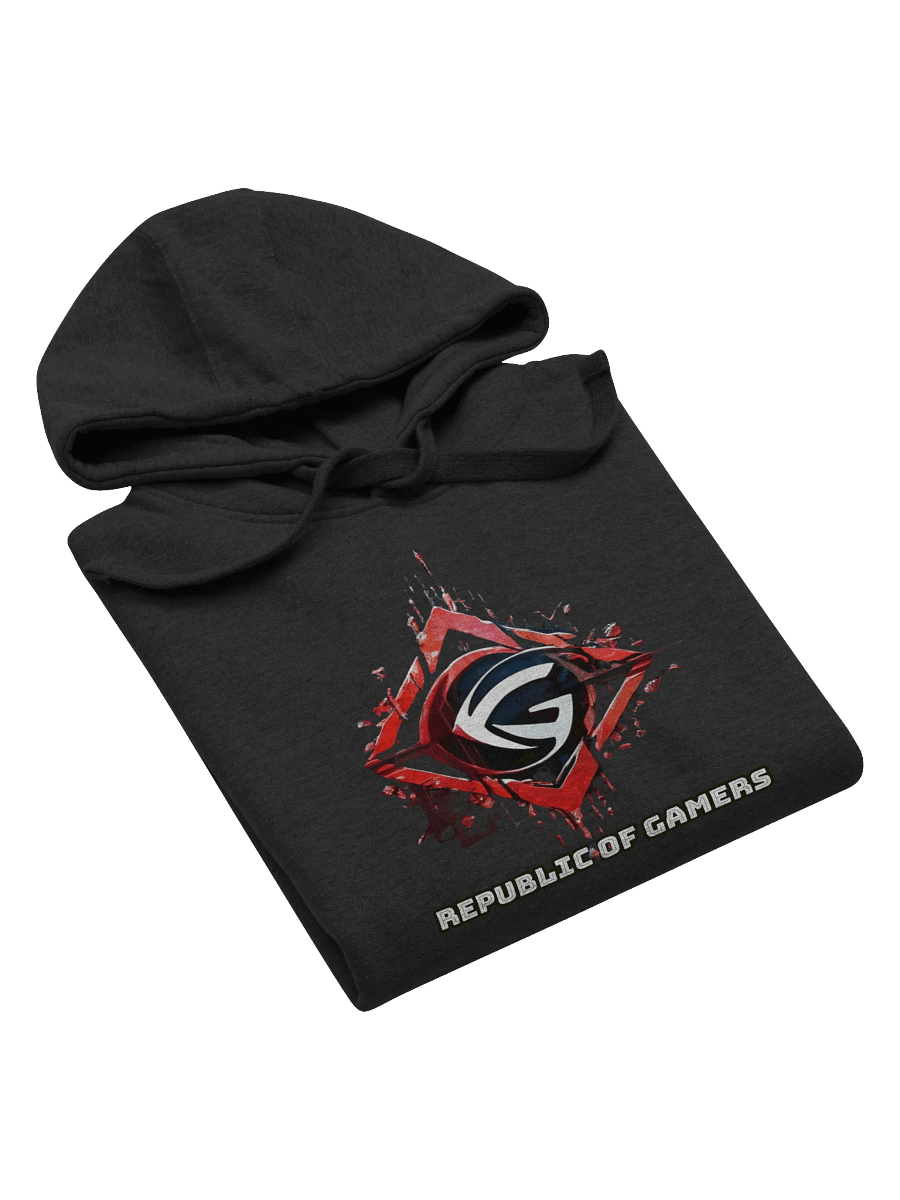 Republic of Gamers Hoodie, Premium Logo Sweatshirt, Perfect Gift for Gamers product image (3)