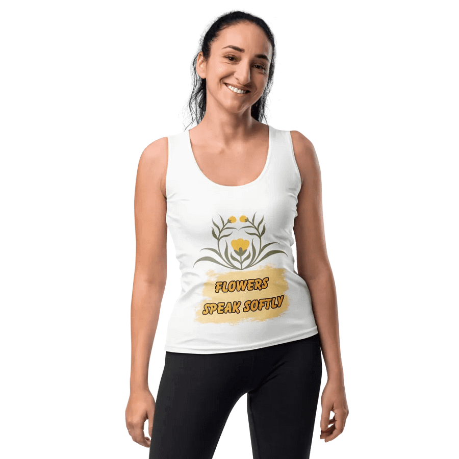Whispering Petals Women's Tank Top product image (10)