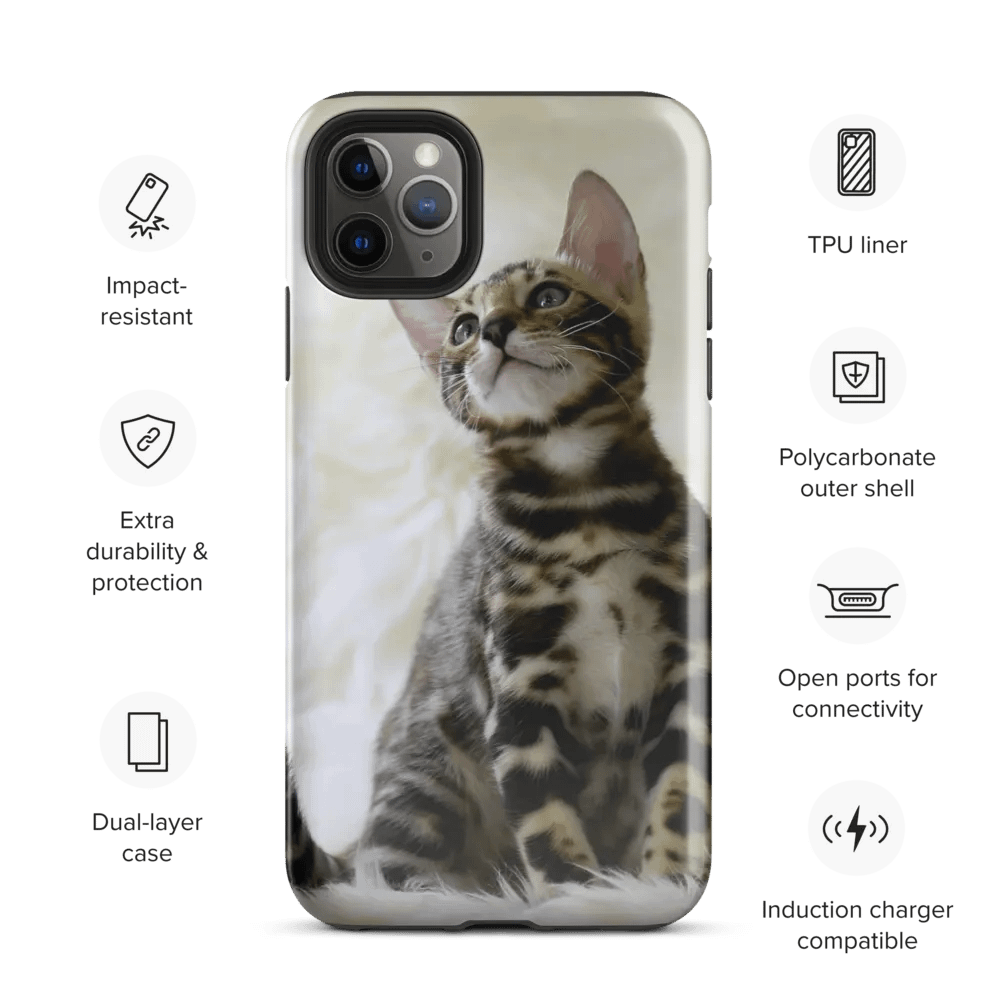 Designer Cat Phone Case: Tough Protection Guaranteed product image (35)