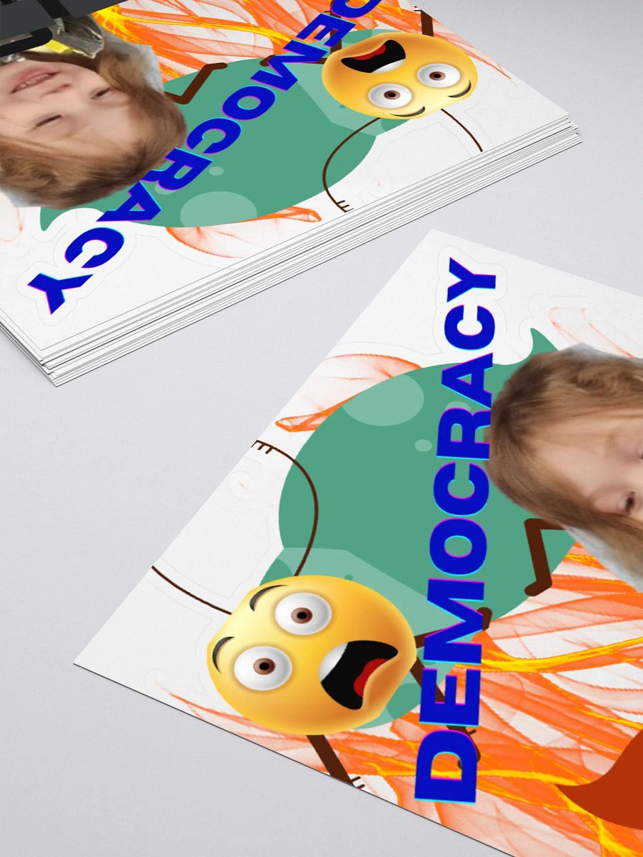 Tiny Democracy Classic Sticker product image (4)