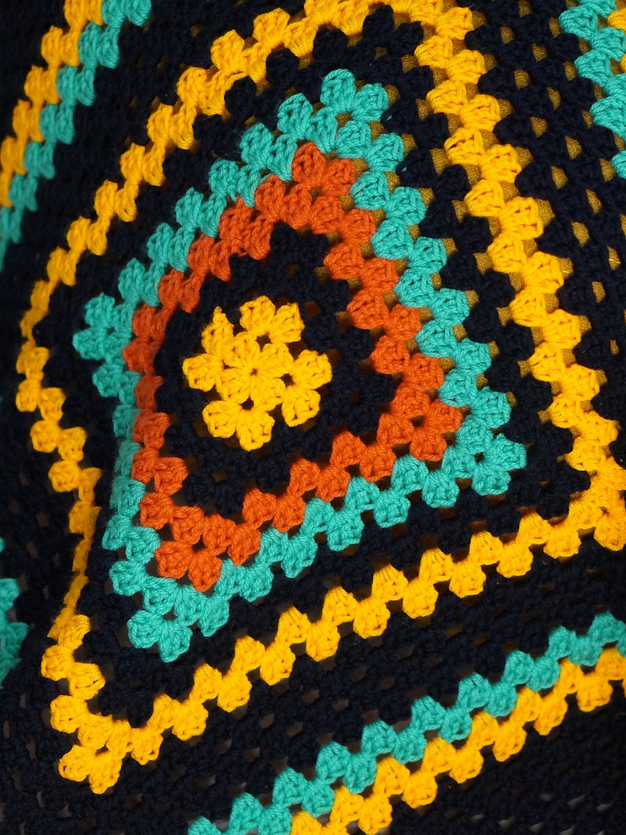 Granny square blanket pdf pattern product image (3)