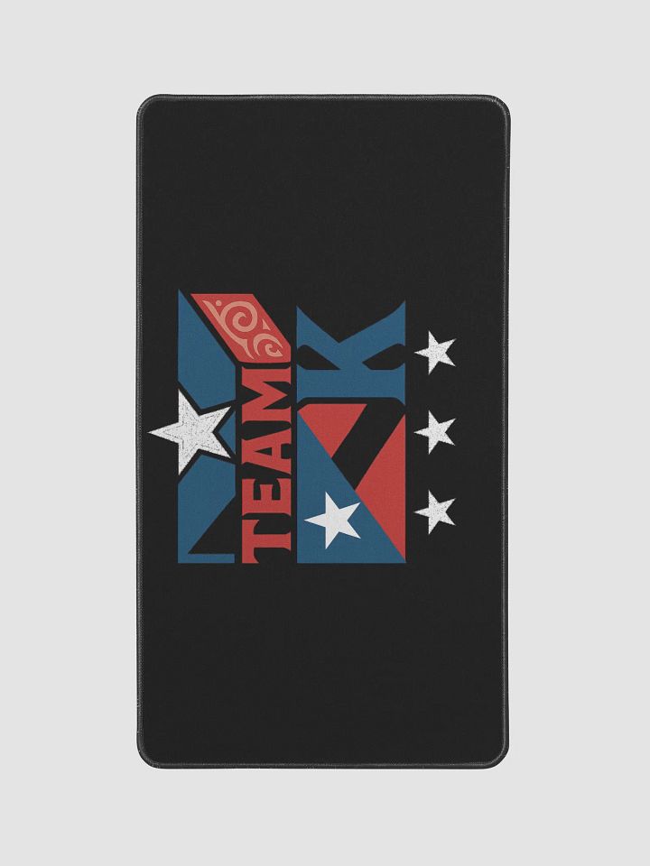 Team K Puerto Rico Desk Mat 12" x 22" product image (1)