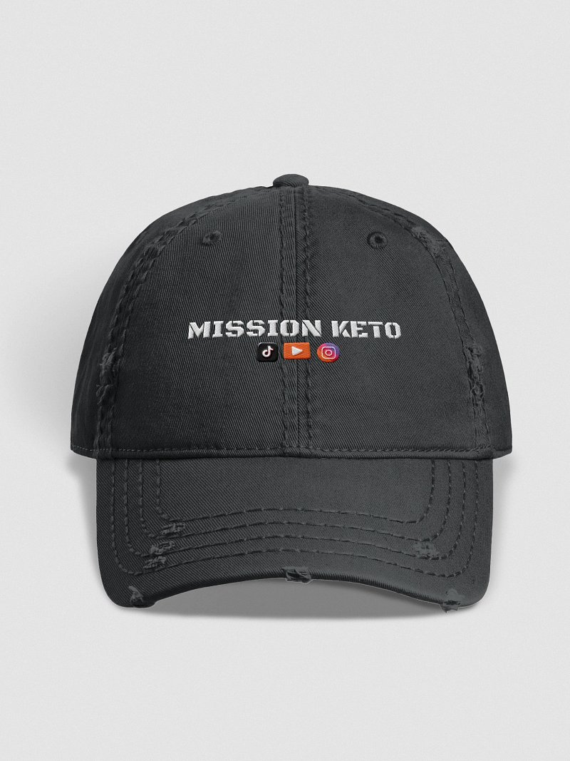 Mission Keto Distressed Hat!