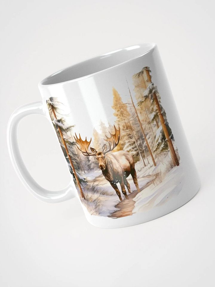 Moose Winter Wonderland Mug product image (2)