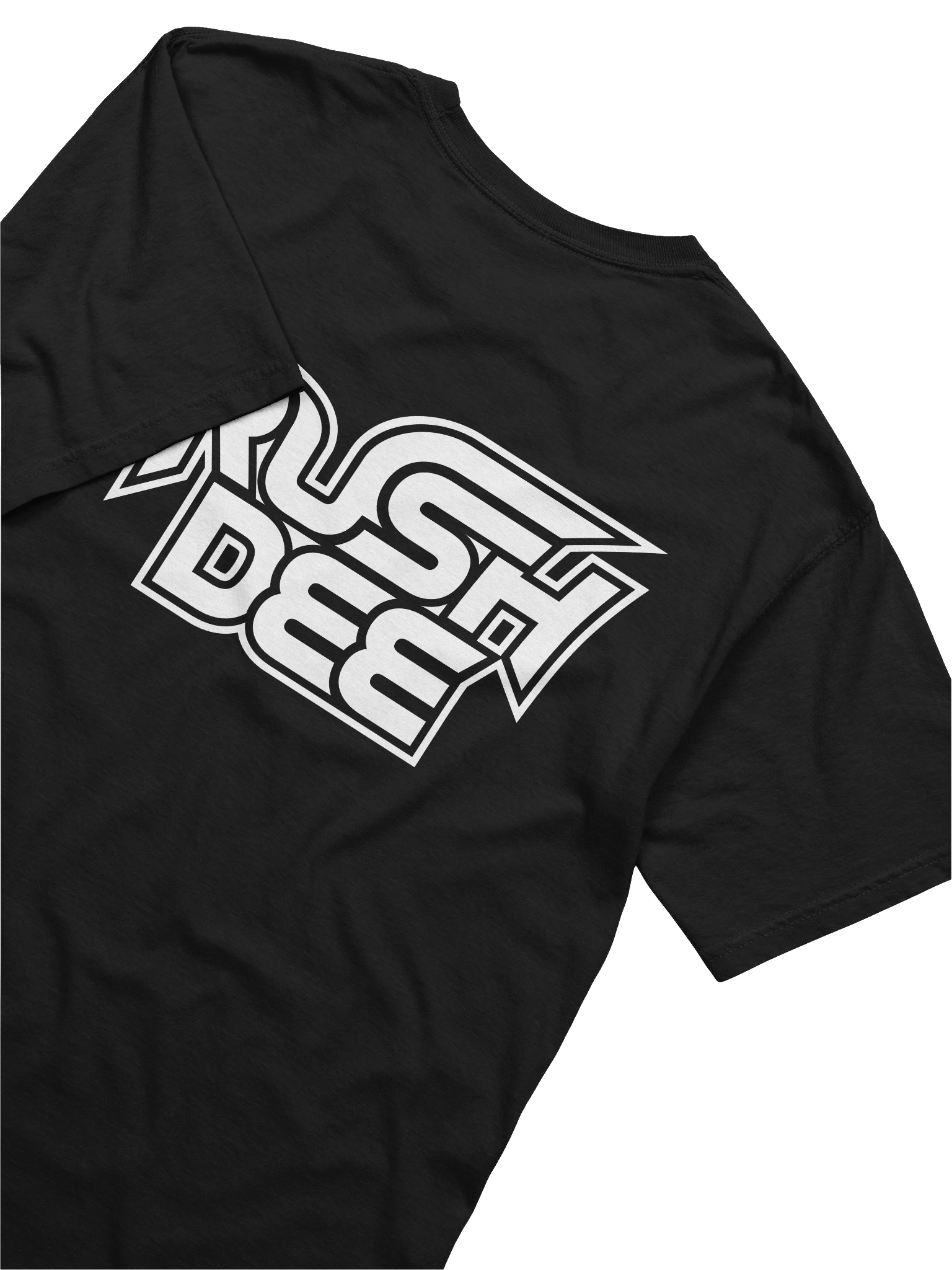 Rush Dee Logo Shirt Front & Back Black product image (6)