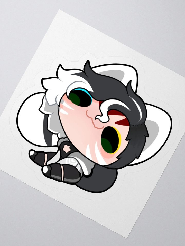 Mega - White Sticker product image (2)