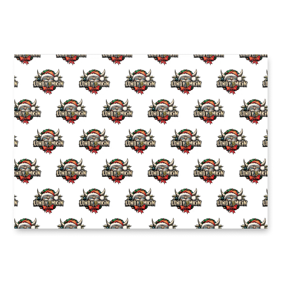 Xmas logo wrapping paper product image (3)