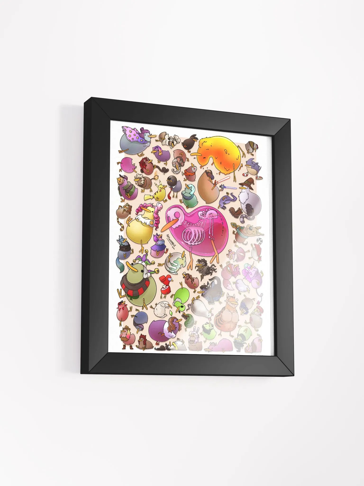 Berd-Day Community Poster Framed product image (6)