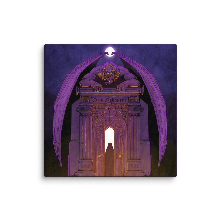 RIP Ozzy Canvas product image (13)