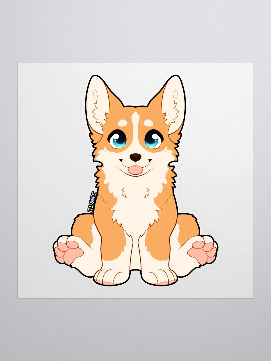 Simple Corgi Sticker product image (1)