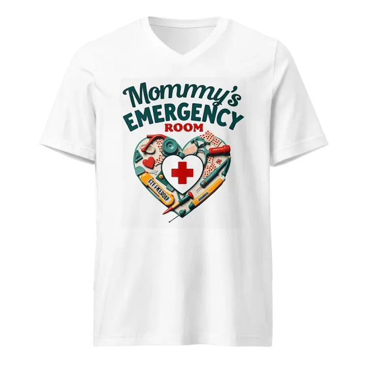Mommy's Emergency Room V-Neck Tee product image (5)