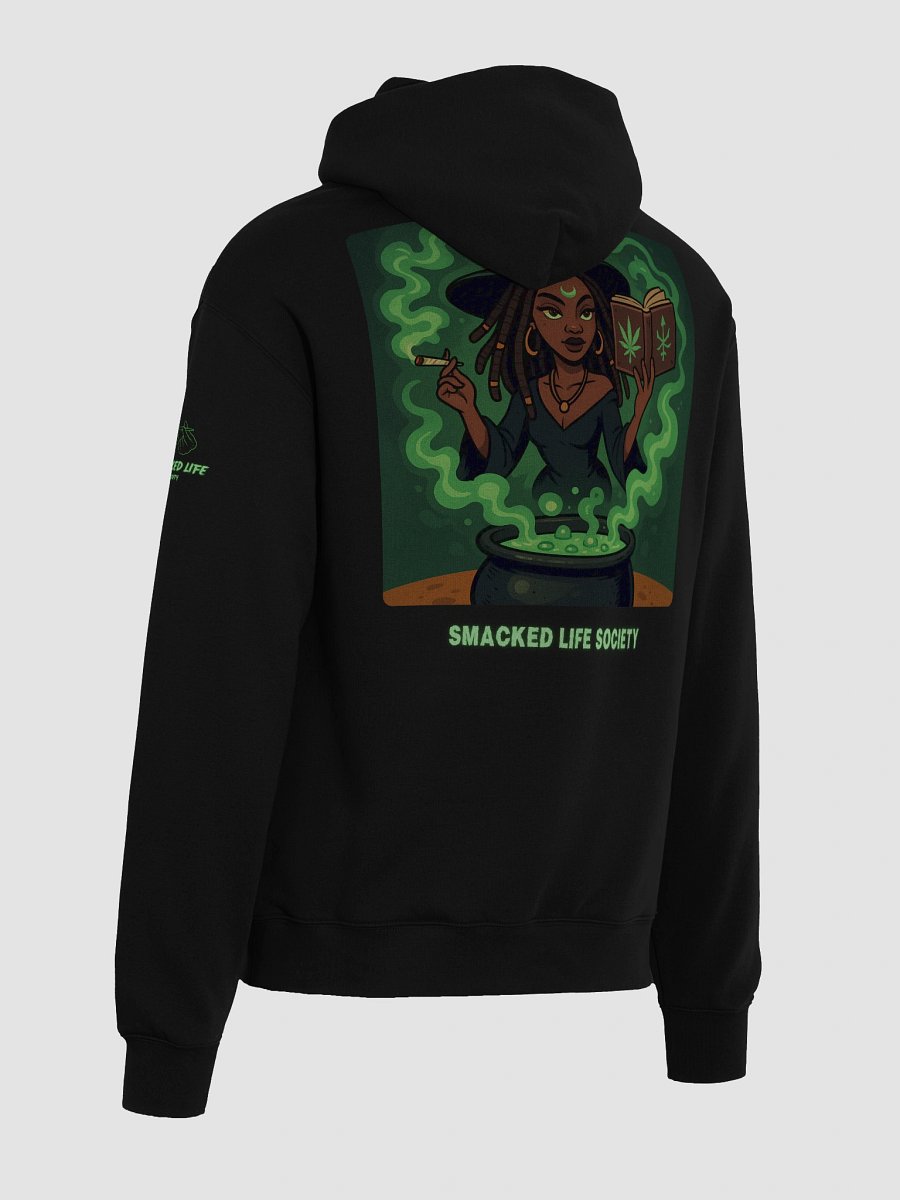 “Smacked on Hexes” Oversized Witchy Stoner Hoodie – Fall / Halloween Edition product image (22)