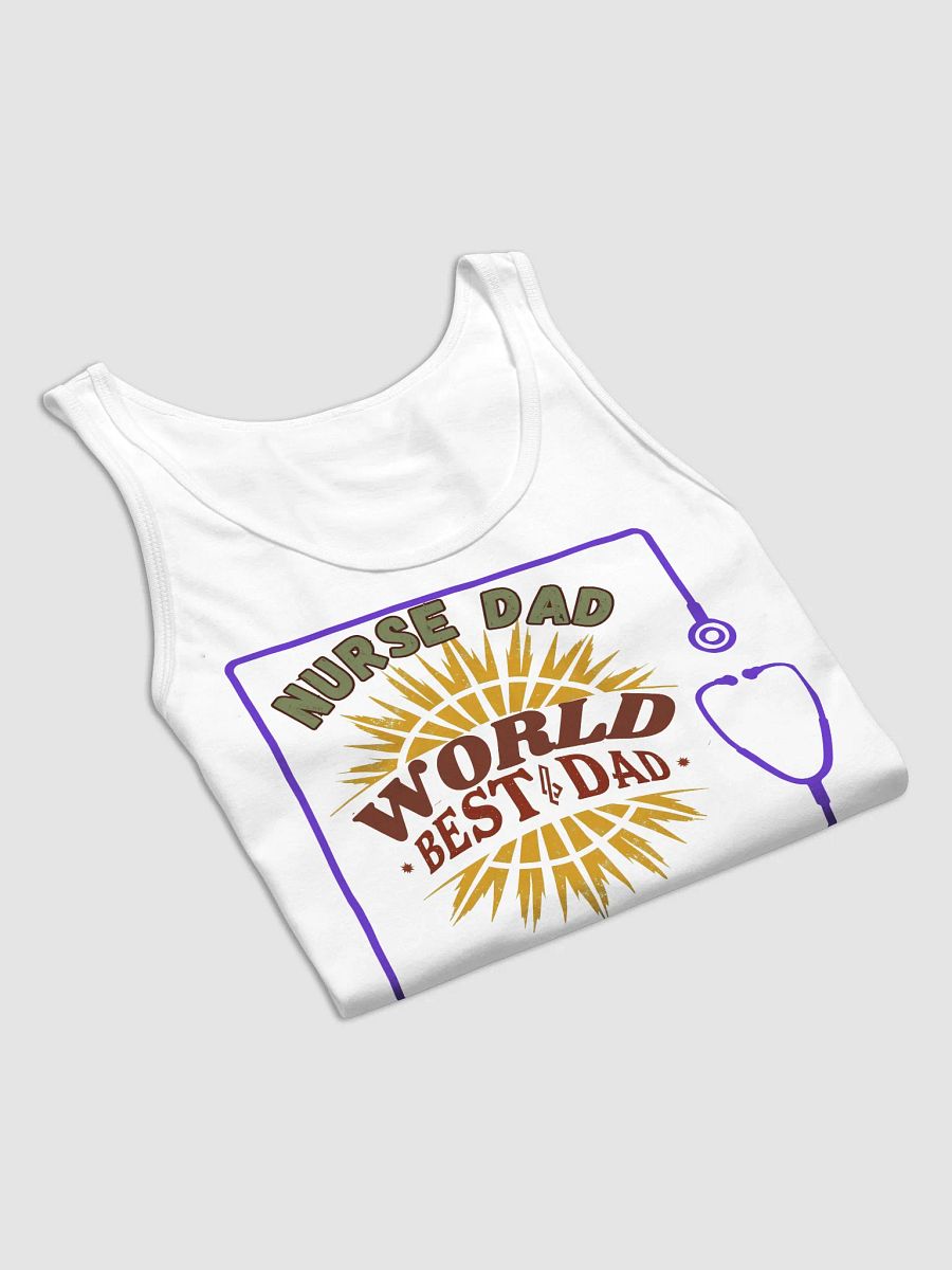 Stethoscope, Nurse Dad World's Best Tank Top product image (44)