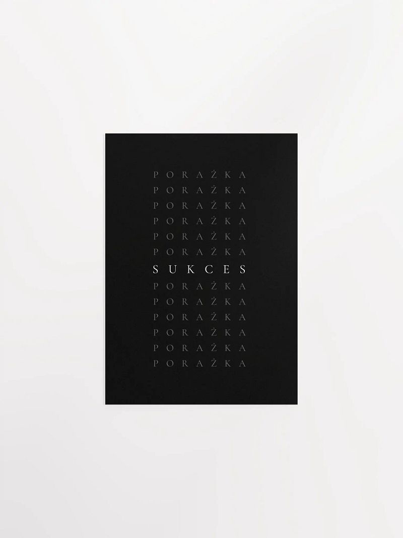 PLAKAT "SUKCES"