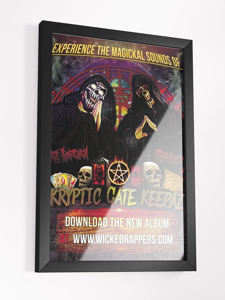 Kryptic Gate Keepaz Magickally Enchanted Large Framed Poster product image (1)