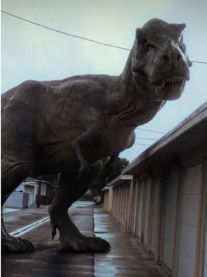 this is why you should keep your phone on silent mode 😒😒 #trex #dinosaursighting #tyrannosaurus #jurassicpark #scary #dino #dinosaur 