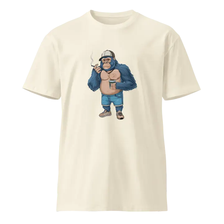 Blue Gorilla AS Colour Unisex Premium T-Shirt product image (1)