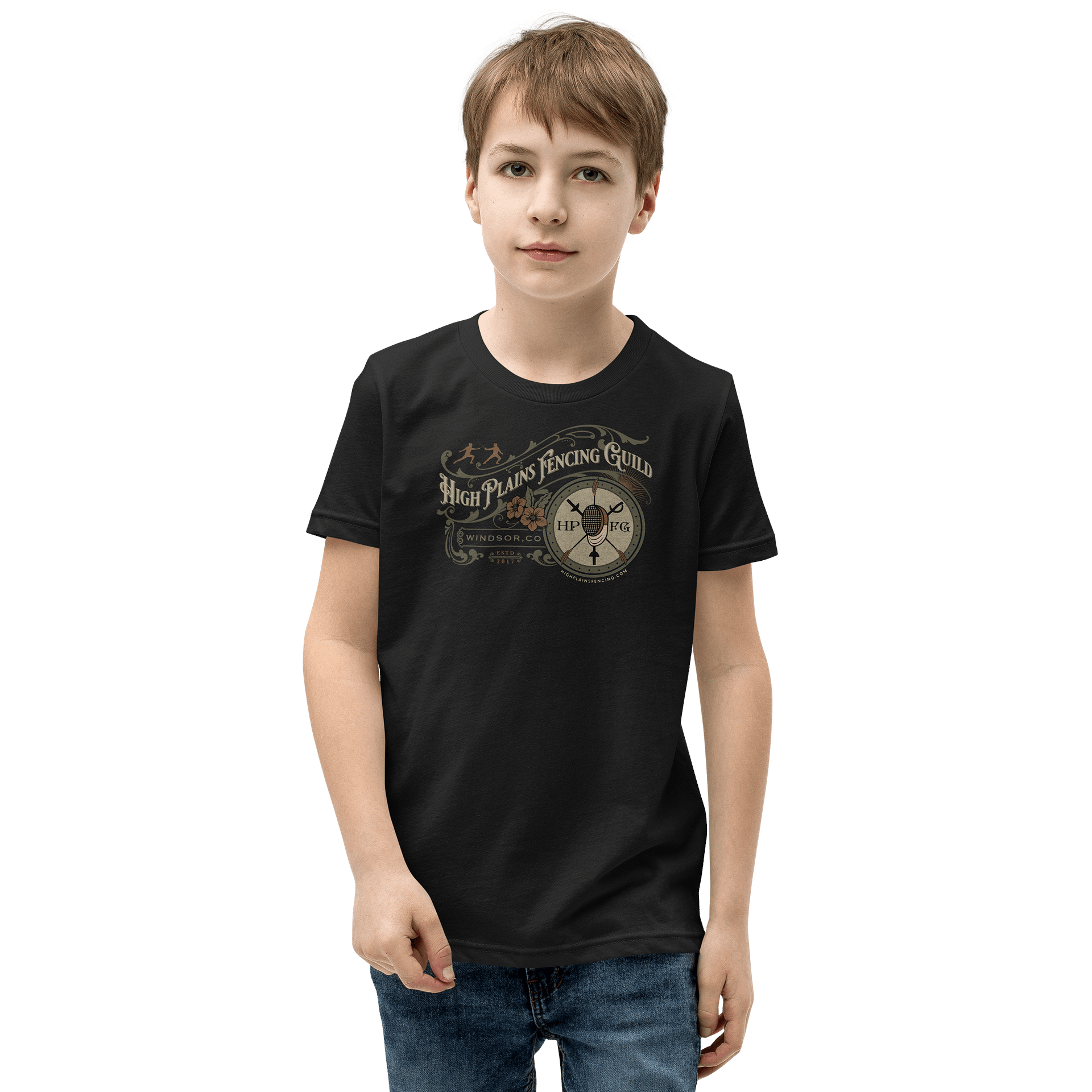 HPFG Vintage Logo Youth T-Shirt product image (2)