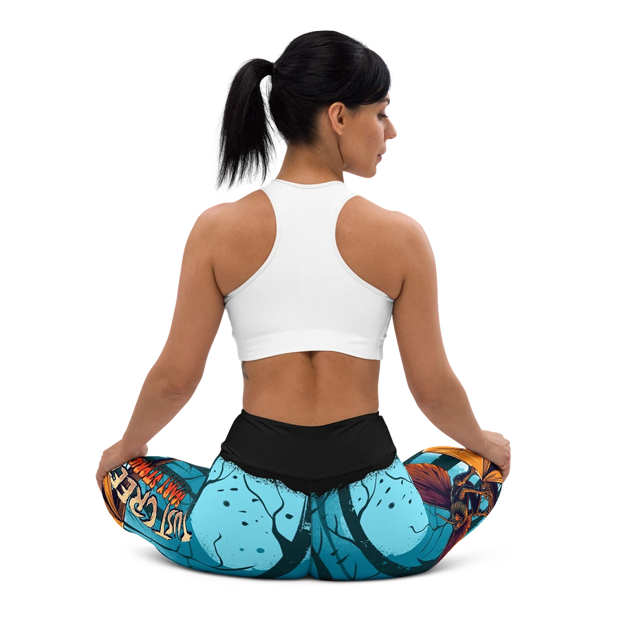 Eerie MothMan Forest Yoga Leggings product image (12)