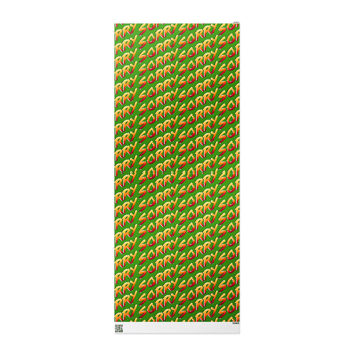 SORRY WRAPPING PAPER product image (2)
