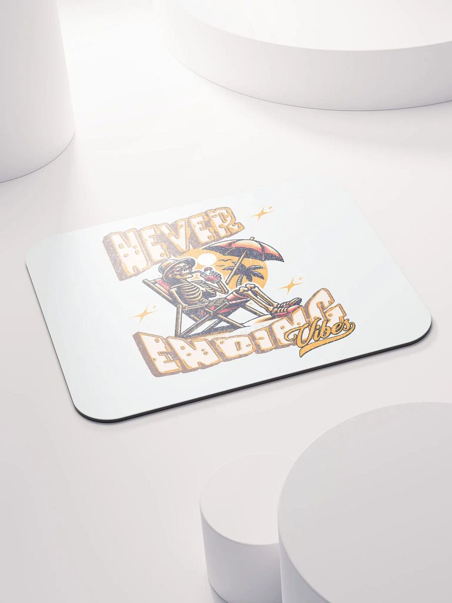 Never Ending Vibes Skeleton Tropical Mouse Pad product image (4)