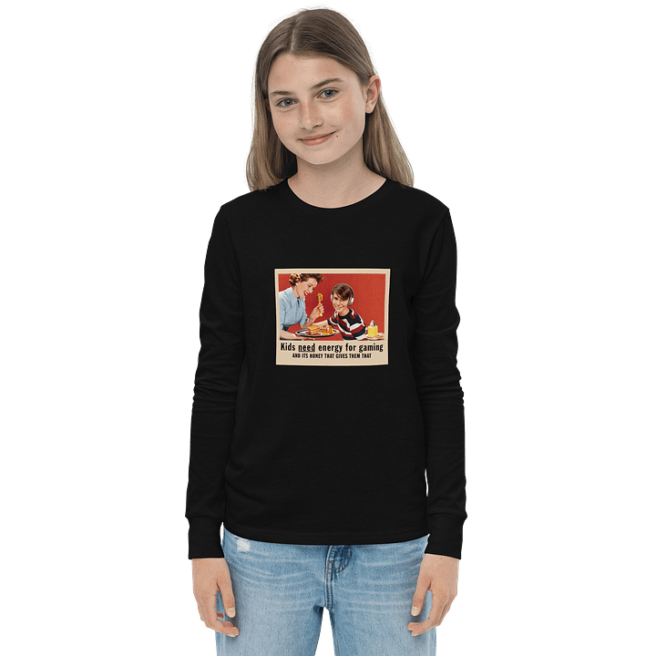 Kids Need Energy Youth Long Sleeve T-Shirt product image (7)