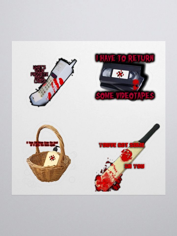 Horror Movie Themed stickers! product image (1)