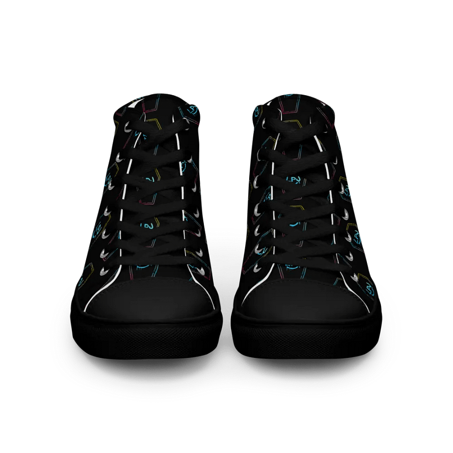 LPJ All-Over Coffin Canvas Print Hi-Tops product image (4)