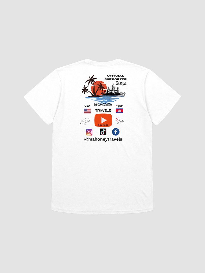 Official 2024 Mahoney Travels Supporter T-Shirt product image (1)
