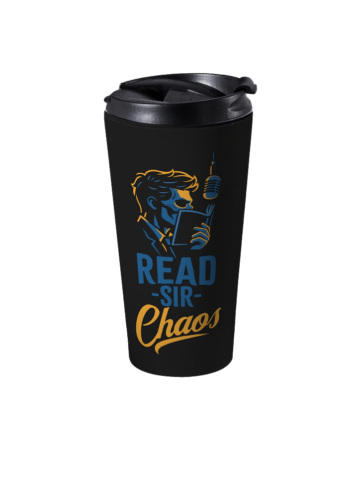 Read | Sir Chaos Stainless Steel Travel Mug product image (1)