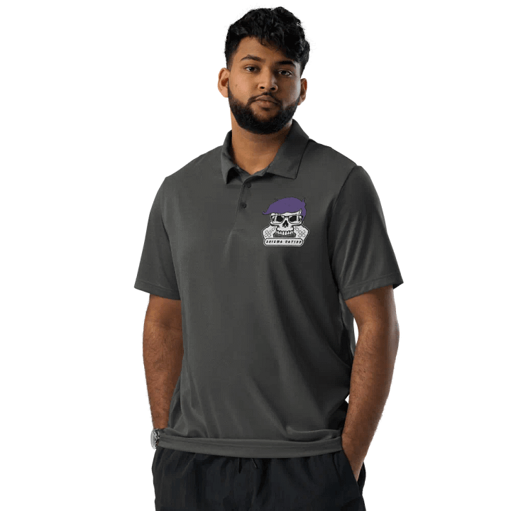 Enigma Nation Adidas Space-Dyed Polo Shirt product image (2)
