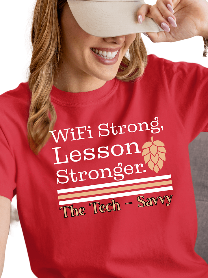 Wifi is Strong, Lesson Stronger, Teacher Student Comfort Colors T-shirt product image (1)