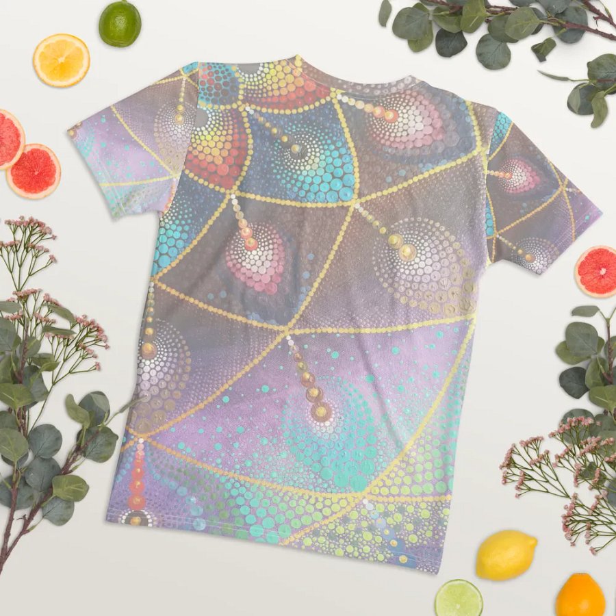 Sanatana Mandala pastell Women´s Crew Neck T-Shirt product image (5)