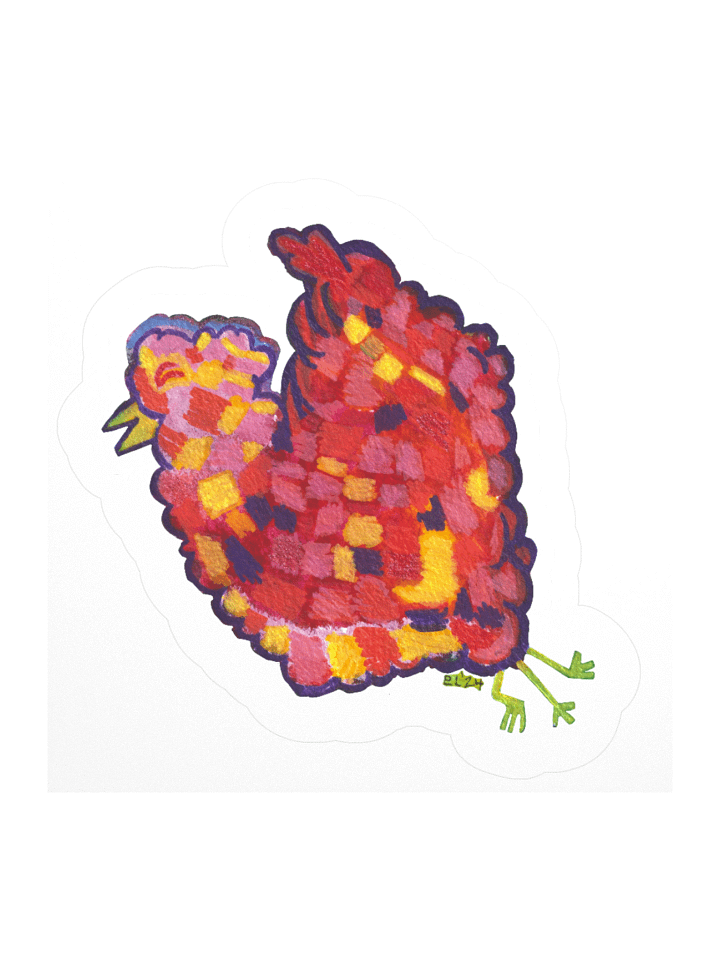 Chicken Majesty Sticker product image (2)