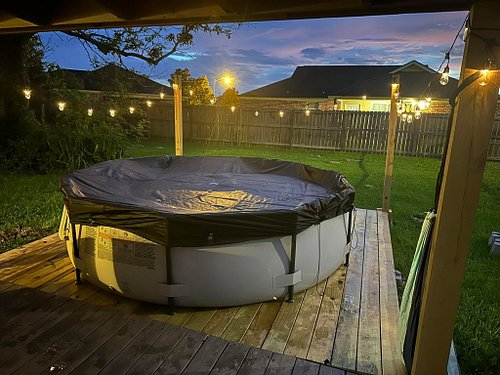 Just half way to the finish line with the deck setup!