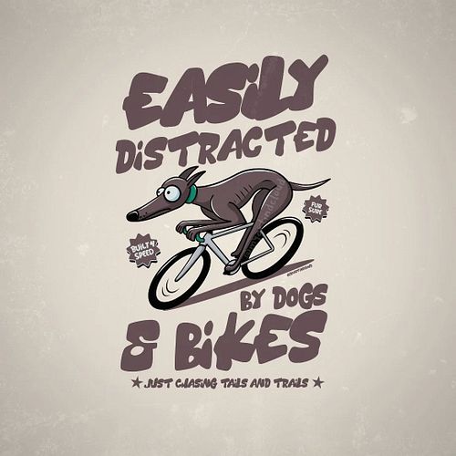 If you have ever stopped mid-ride to say hi to a good dog... this one is for you.

To be honest, who isn't part of the easily...