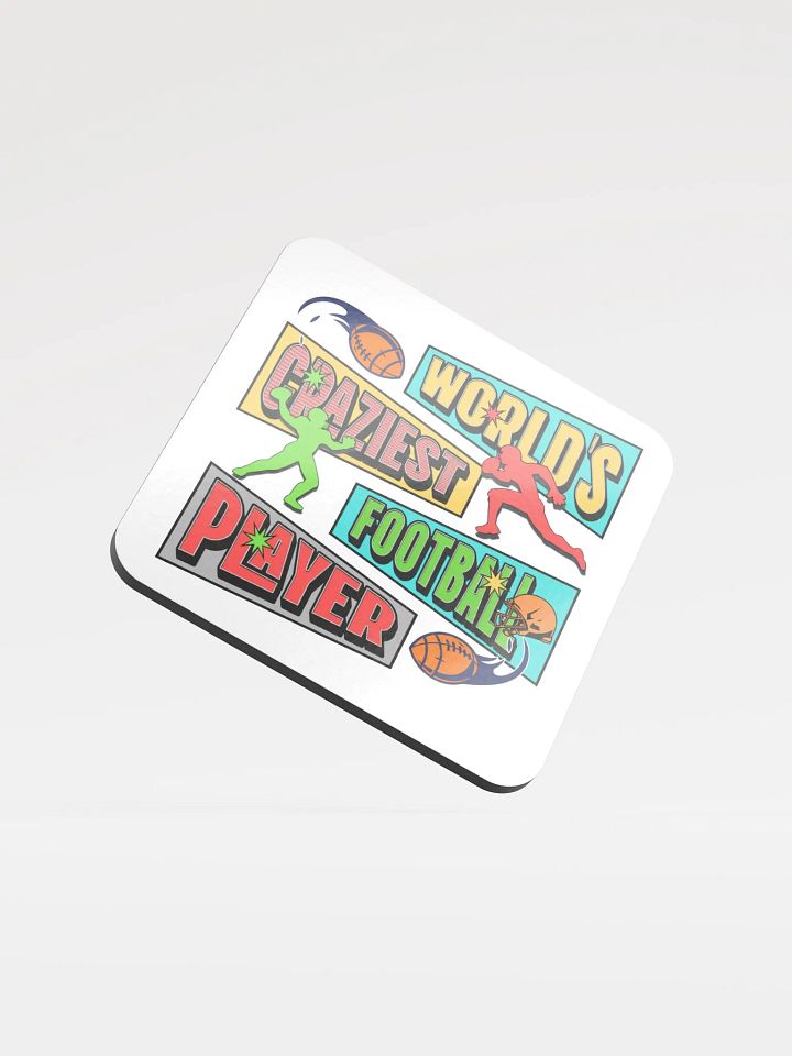 Worlds Craziest Football Player Coaster Set product image (2)