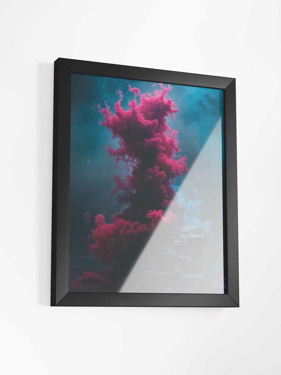 Crimson Bloom Ascension Framed Print product image (16)