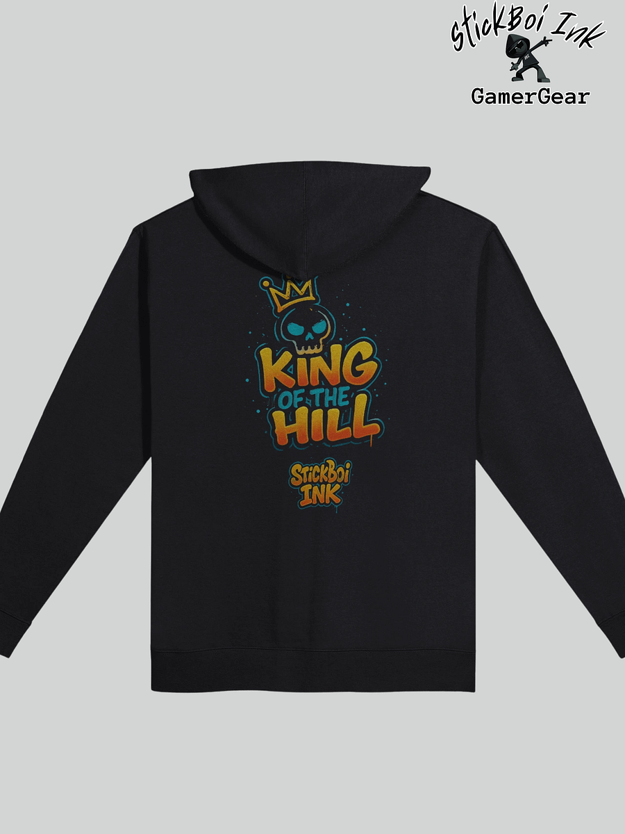 Gamer Hoodie (zipper) - King of the Hill by StickBoi Ink product image (1)