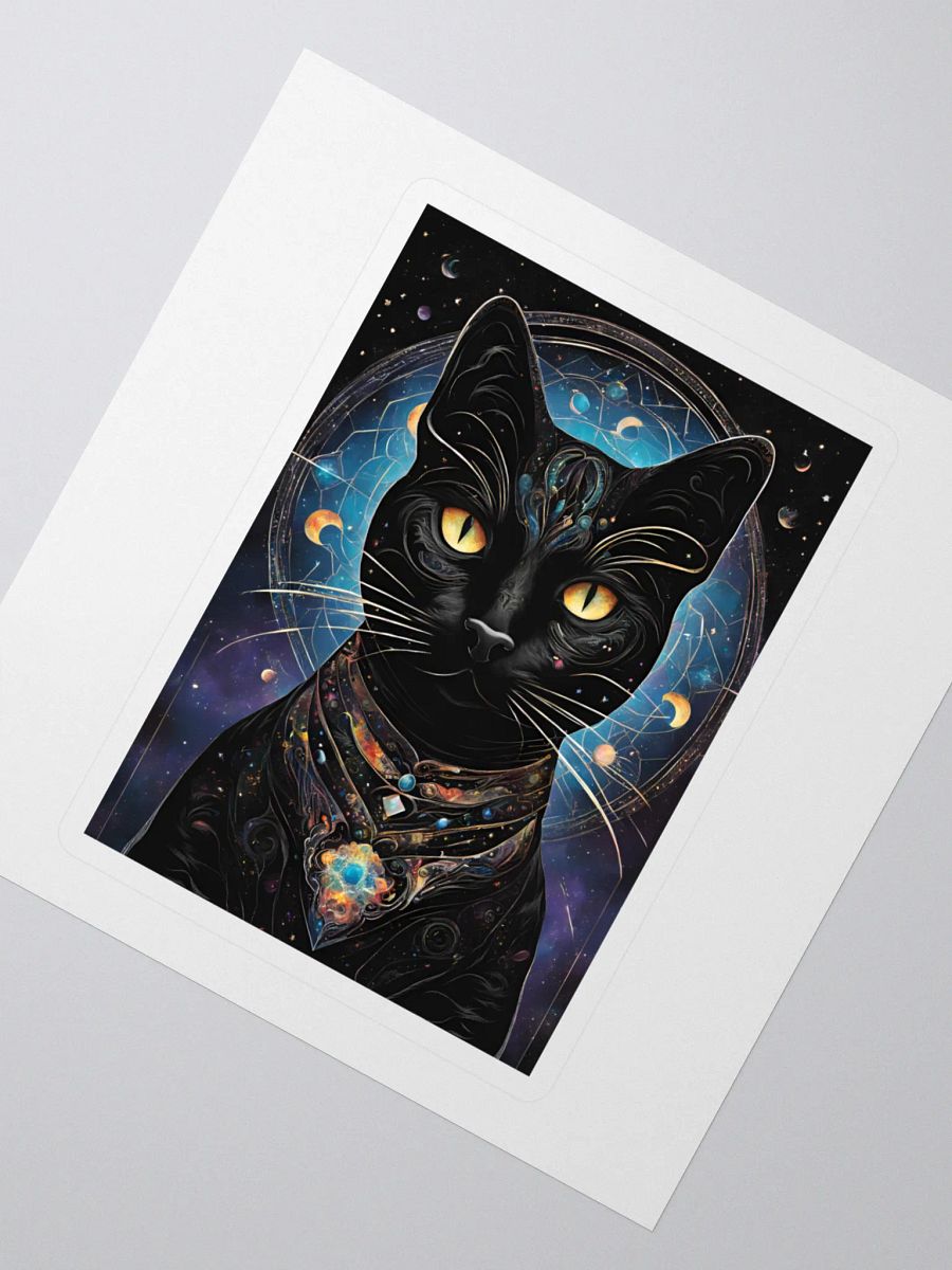 Cosmic Cat Fantasy Kiss Cut Stickers product image (2)